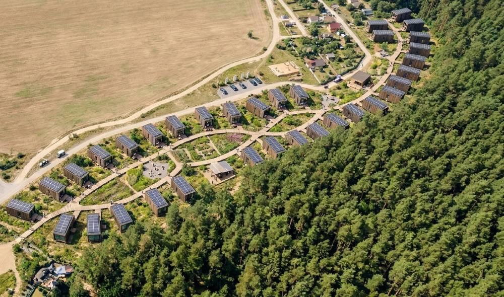 Великий зелений простір для low-density поселення